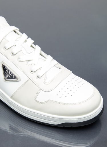 Downtown Leather Sneakers Prada Downtown Leather Sneakers Beige pra0156012