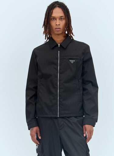 Re-Nylon 블루종 재킷 Prada Re-Nylon 블루종 재킷 블랙 pra0157002