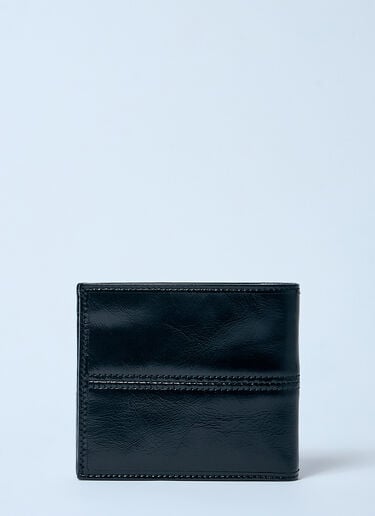 Prada 徽标铭牌皮革钱夹 黑色 pra0159044