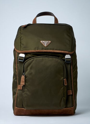 Prada Re-Nylon Backpack Brown pra0161019
