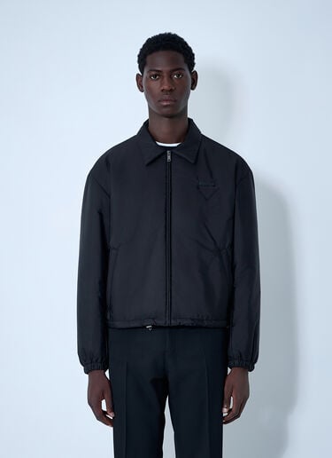 Prada Short Re-Nylon Down Jacket Black pra0162003