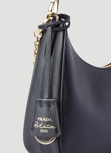 Re-Edition Saffiano Shoulder Bag Prada Re-Edition Saffiano Shoulder Bag Black pra0245073