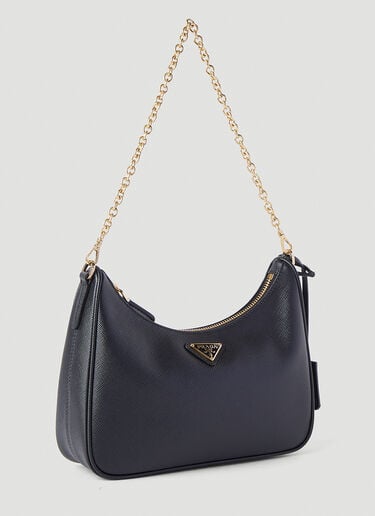 Re-Edition Saffiano Shoulder Bag Prada Re-Edition Saffiano Shoulder Bag Black pra0245073