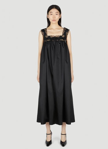 Re-Nylon Lace Trim Dress Prada Re-Nylon Lace Trim Dress Black pra0252050