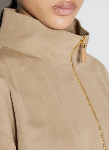 로고 플라크 블루종 재킷 Prada 로고 플라크 블루종 재킷 브라운 pra0256013