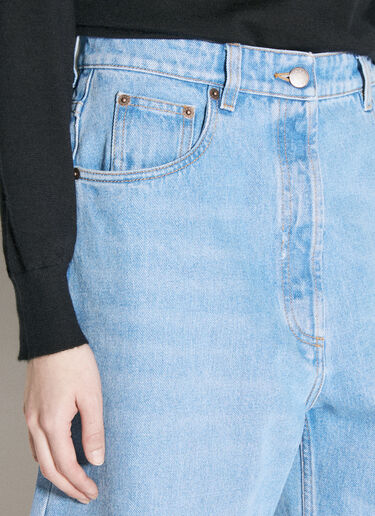 Five Pocket Denim Bermuda Shorts Prada Five Pocket Denim Bermuda Shorts Blue pra0256014