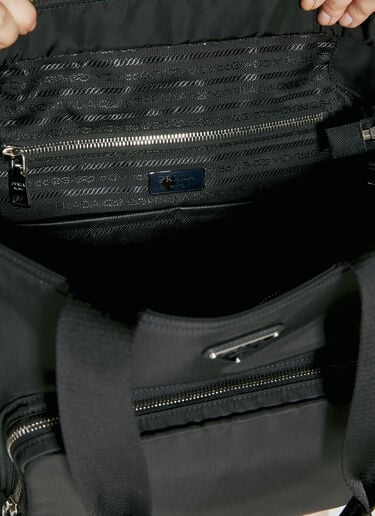 Prada Re-Nylon Baby Bag Black pra0256034