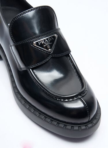 Chocolate Loafers Prada Chocolate Loafers Black pra0258034