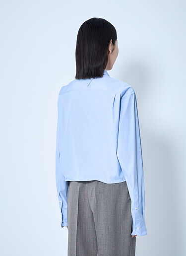 Prada Button-Down Shirt Blue pra0260063