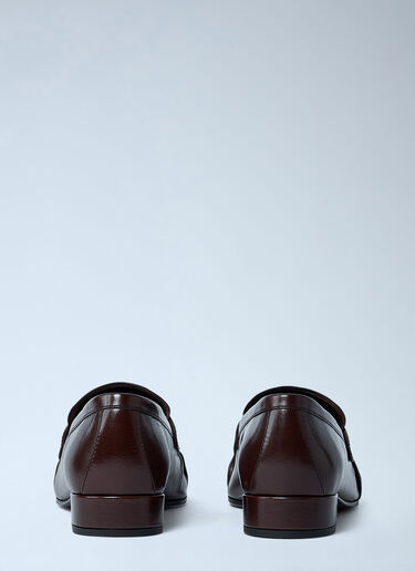 Leather Loafers Prada Leather Loafers Brown pra0262050