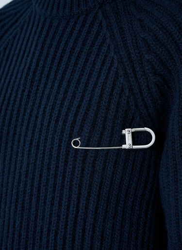 Wool-And-Cashmere Sweater Prada Wool-And-Cashmere Sweater Blue pra0262061