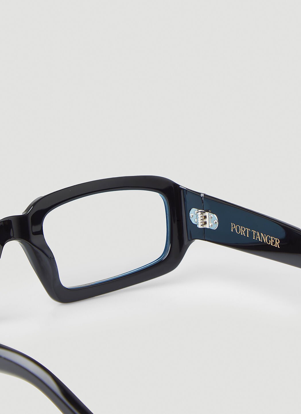 小物 PORT TANGER Mektoub \"BLUE LENS\" Mektoub | Black Acetate | Rif Blue Lens | Port Tanger
