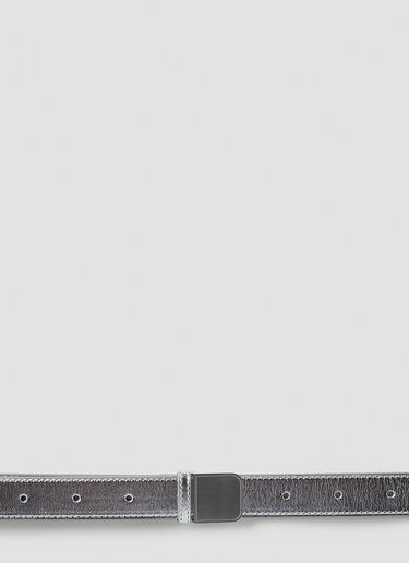 Do Logo Belt Peter Do Do Logo Belt Silver ptd0246001