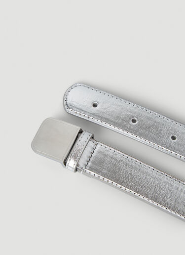Do Logo Belt Peter Do Do Logo Belt Silver ptd0246001