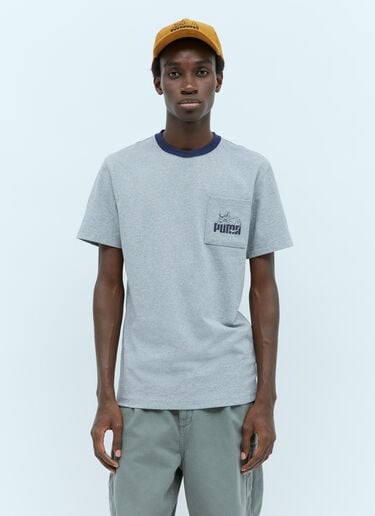 Pocket T-Shirt Puma x Noah Pocket T-Shirt Grey pun0154005