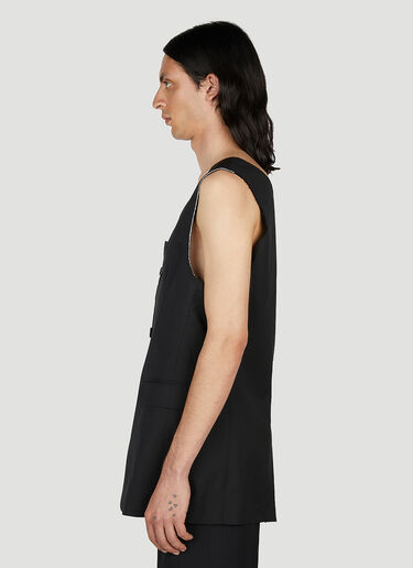 Raf Simons 스쿠프넥 슈팅 탑 블랙 raf0152006