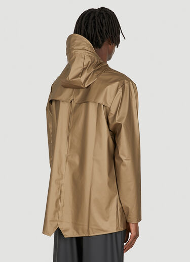 Short Hooded Jacket Rains Short Hooded Jacket Brown rai0348001