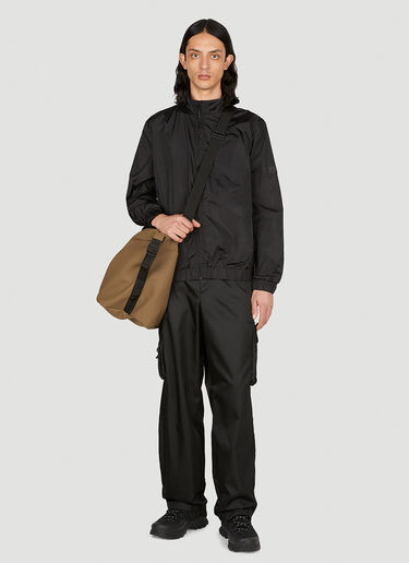 Logo Patch Track Jacket Rains Logo Patch Track Jacket Black rai0352010