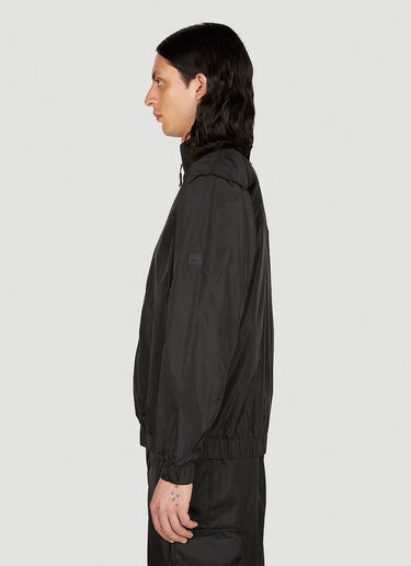 Logo Patch Track Jacket Rains Logo Patch Track Jacket Black rai0352010