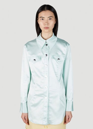 Crodino Sheen Shirt Rodebjer Crodino Sheen Shirt Green rdj0252003