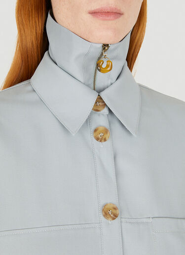 Jodie Overshirt Rejina Pyo Jodie Overshirt Blue rej0250004