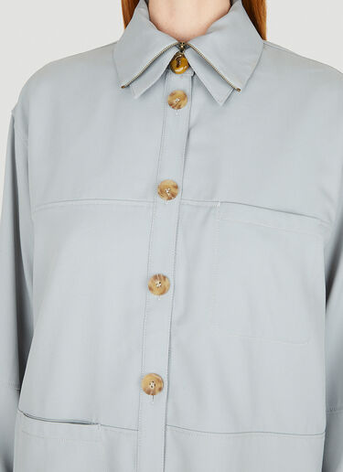 Jodie Overshirt Rejina Pyo Jodie Overshirt Blue rej0250004
