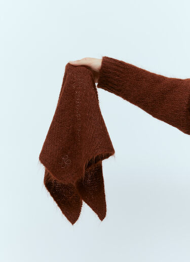 Triangle Scarf Rejina Pyo Triangle Scarf Brown rej0254010