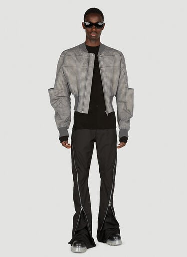 거더드 봄버 재킷 Rick Owens 거더드 봄버 재킷 그레이 ric0151002