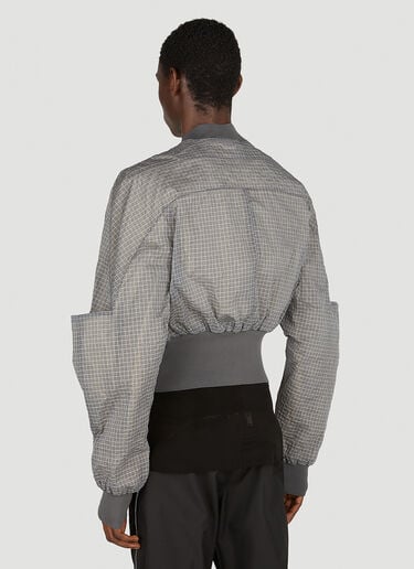 거더드 봄버 재킷 Rick Owens 거더드 봄버 재킷 그레이 ric0151002