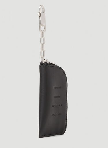 Rick Owens 후크 지갑 블랙 ric0152018