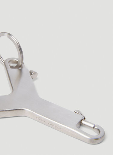 Rick Owens 케르베로스 키링 실버 ric0153038