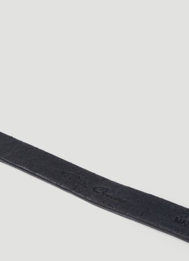 Rick Owens Chain Choker Necklace Black ric0153043