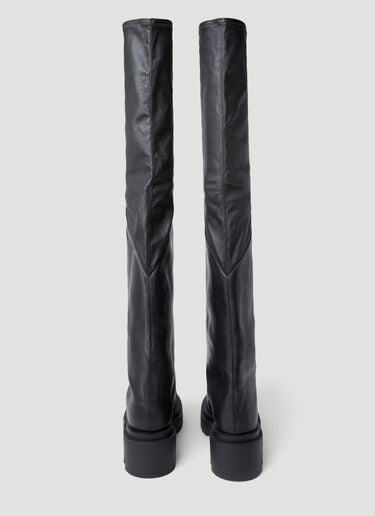 Flared Bogun Boots Rick Owens Flared Bogun Boots Black ric0154011