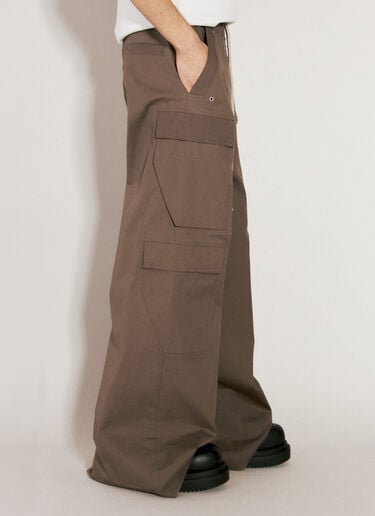 카고벨라스 조절끈 팬츠 Rick Owens 카고벨라스 조절끈 팬츠 브라운 ric0155007