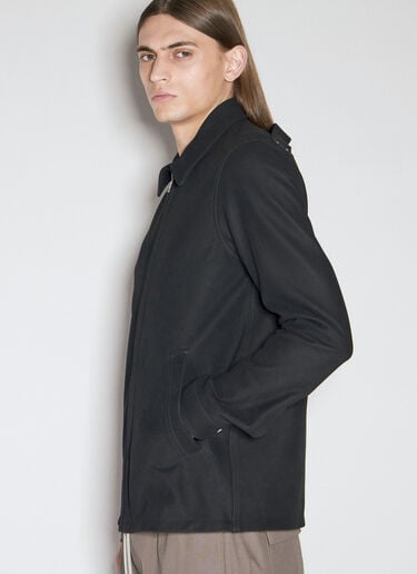 Brad Leather Jacket Rick Owens Brad Leather Jacket Black ric0155008