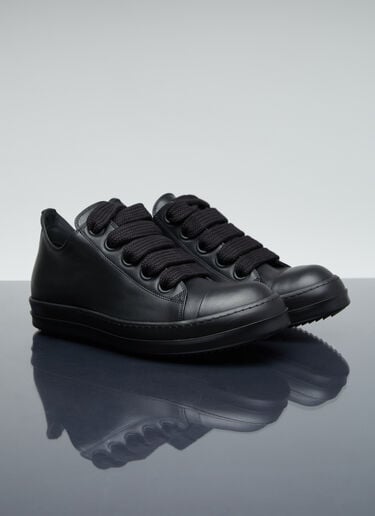 Jumbo Laced Low Sneakers Rick Owens Jumbo Laced Low Sneakers Black ric0155033