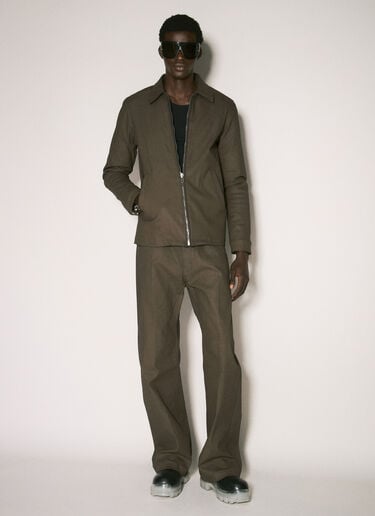 Brad Denim Jacket Rick Owens Brad Denim Jacket Brown ric0157010