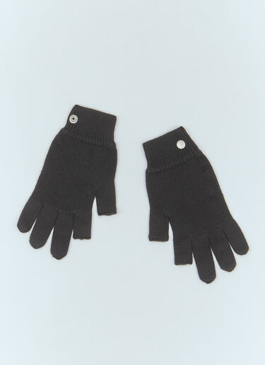 Rick Owens 터치스크린 울 장갑 블랙 ric0157031