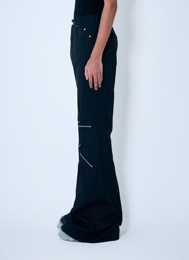Rick Owens Bolan 工装长裤  黑色 ric0159005