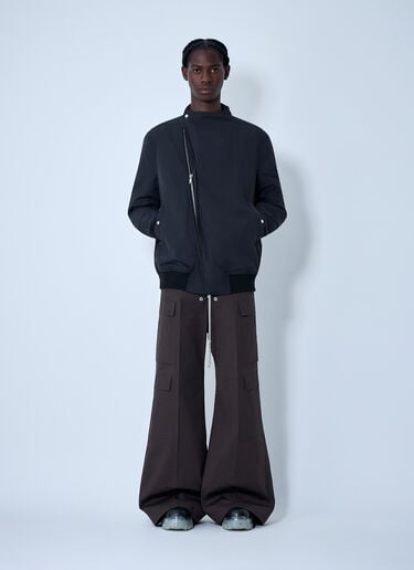 Rick Owens Hollywood Flight Jacket Black ric0161018