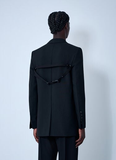 Rick Owens Single-Breasted Blazer Black ric0161019