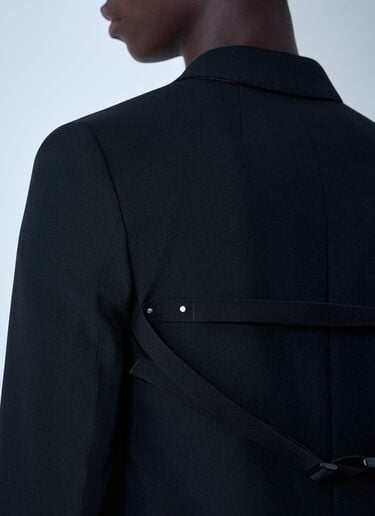 Rick Owens Single-Breasted Blazer Black ric0161019