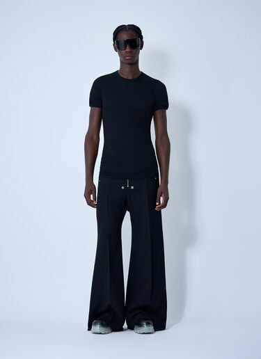 Rick Owens Cotton Short Sleeve T-Shirt Black ric0161020