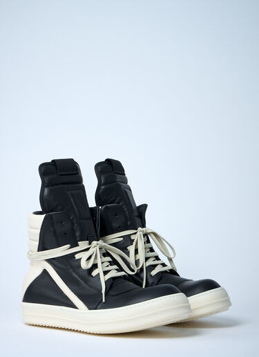 Jumbolaced Geobasket Sneakers Rick Owens Jumbolaced Geobasket Sneakers Black ric0161023