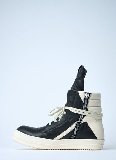 Rick Owens Jumbolaced Geobasket Sneakers Black ric0161023