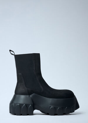 Rick Owens Beatle Mega Tractor Boots Black ric0161031