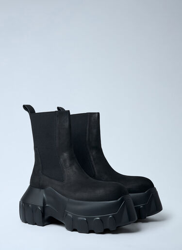 Beatle Mega Tractor Boots Rick Owens Beatle Mega Tractor Boots Black ric0161031
