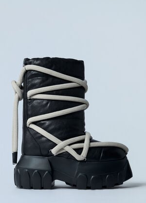 Rick Owens Lunar Mega Tractor Boots Black ric0161032