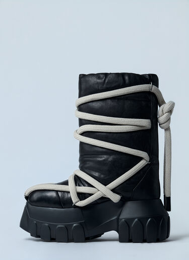 Rick Owens Lunar Mega Tractor Boots Black ric0161032