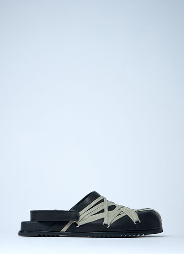 Rick Owens Megalaced 穆勒鞋  黑色 ric0161034